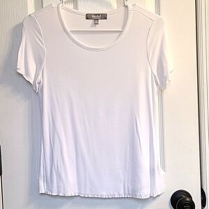*8/$10 Top sale - ribbed white top, never worn